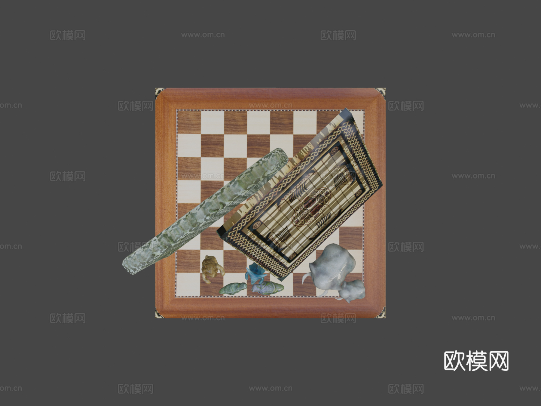 人偶与板件3d模型下载（渲染图8）