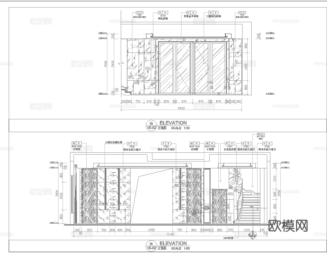 娱乐会所  最新全套施工图合集cad施工图