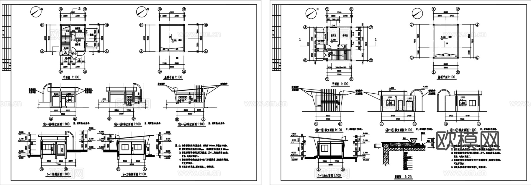 地下车库停车场cadcad施工图