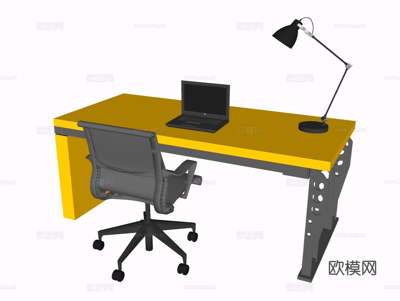 雕塑摆件家具灯具器材设备室外建筑小品su模型下载（渲染图2）