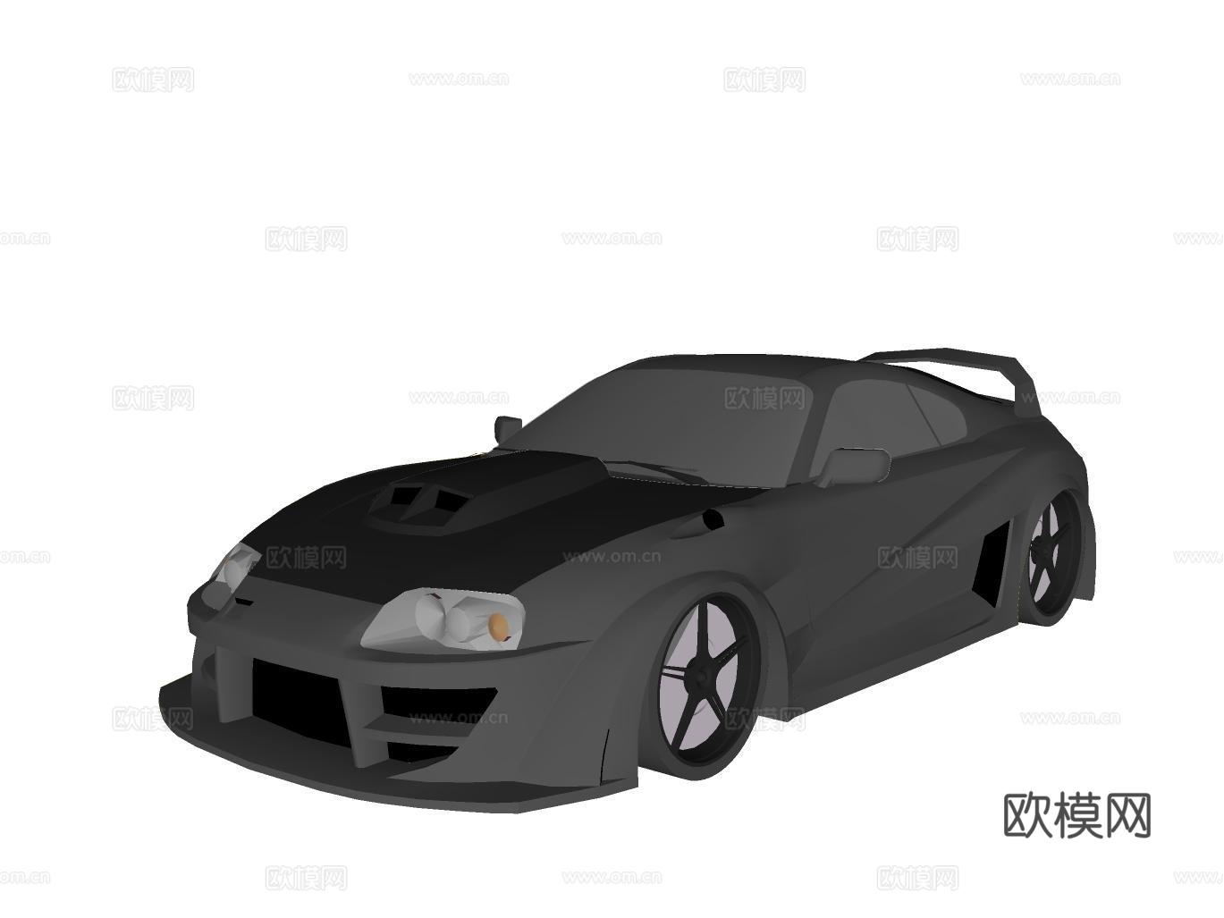 汽车su模型下载（渲染图2）