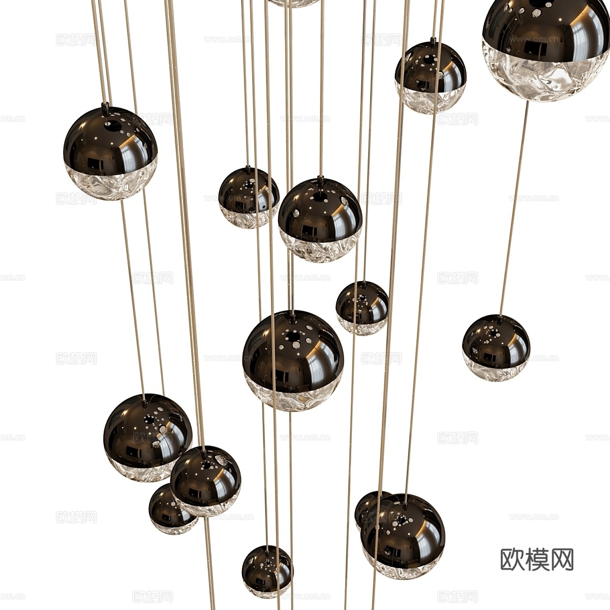 MODELUX 装饰灯 吸顶灯3d模型下载（渲染图3）