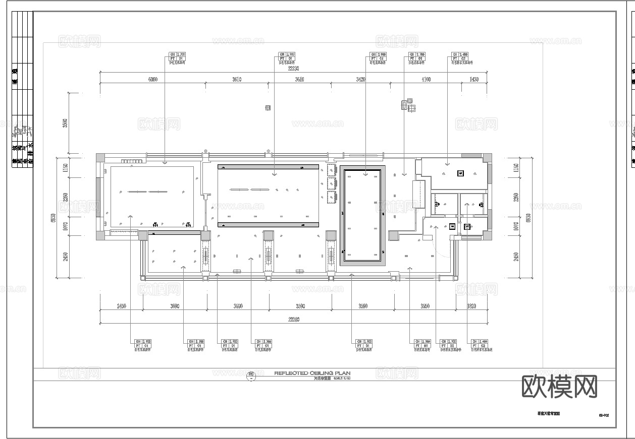 茶楼 茶馆  最新平面施工图合集cad施工图