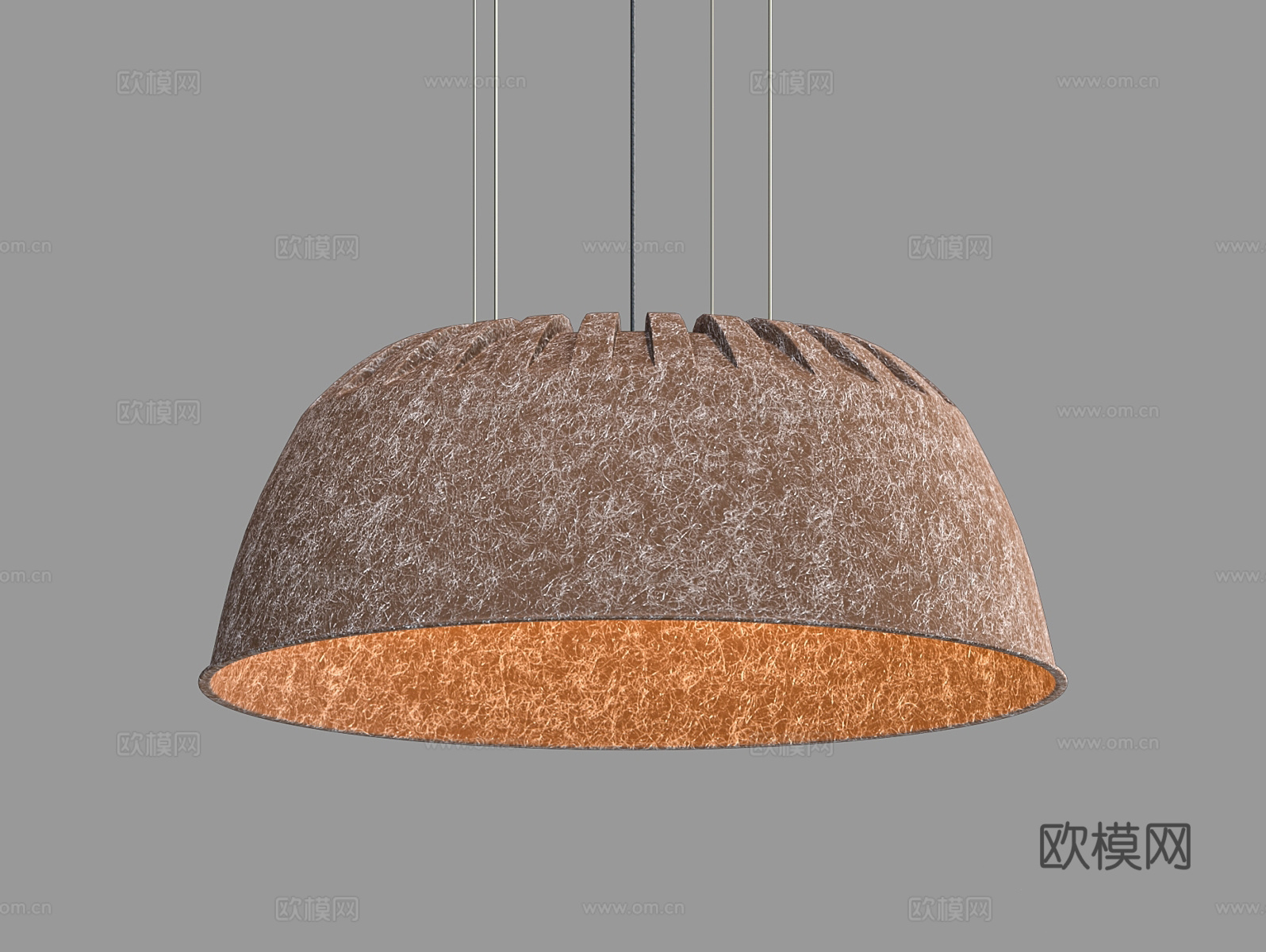 LampsShop 帽子吊灯3d模型下载（渲染图4）