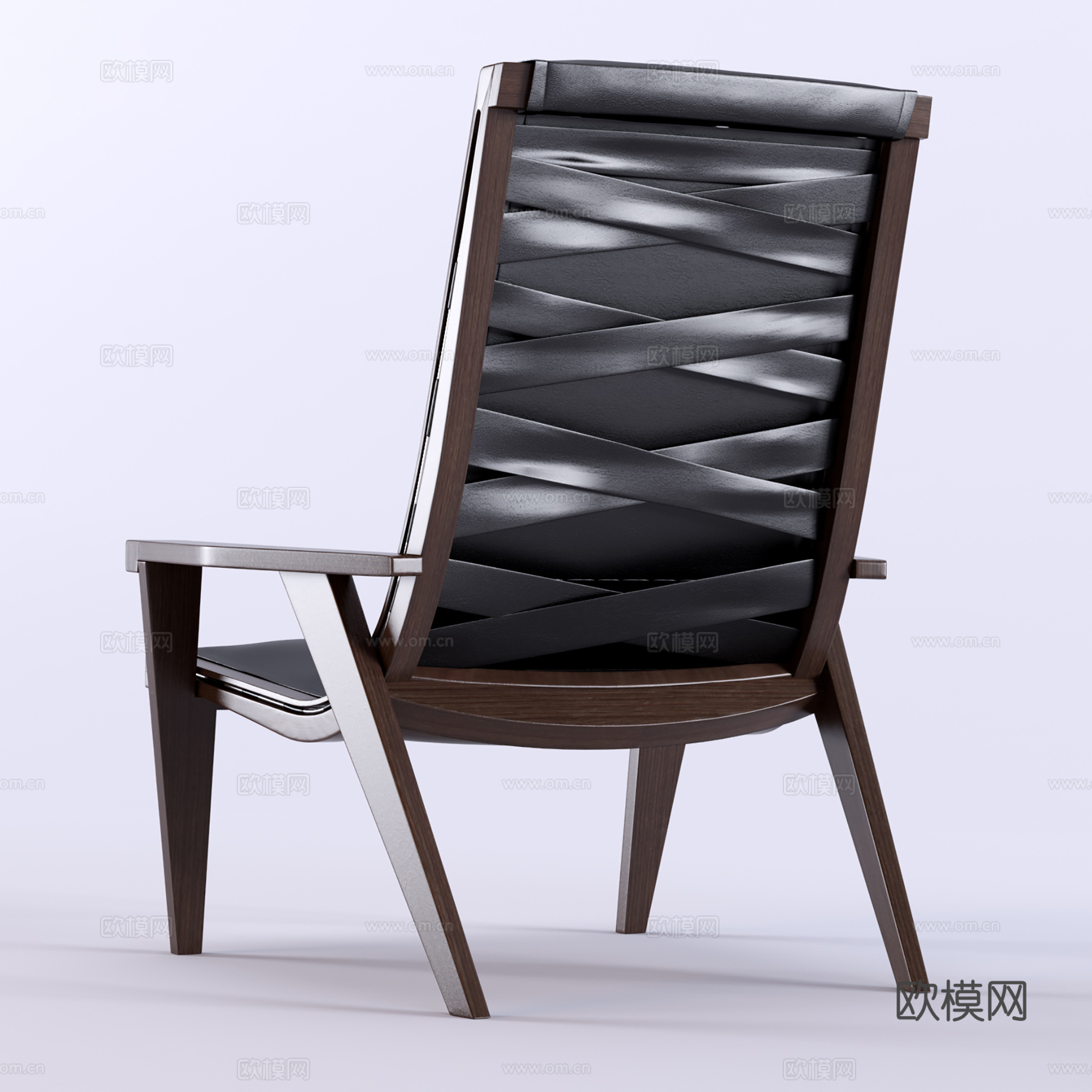 现代休闲椅子3d模型下载（渲染图2）