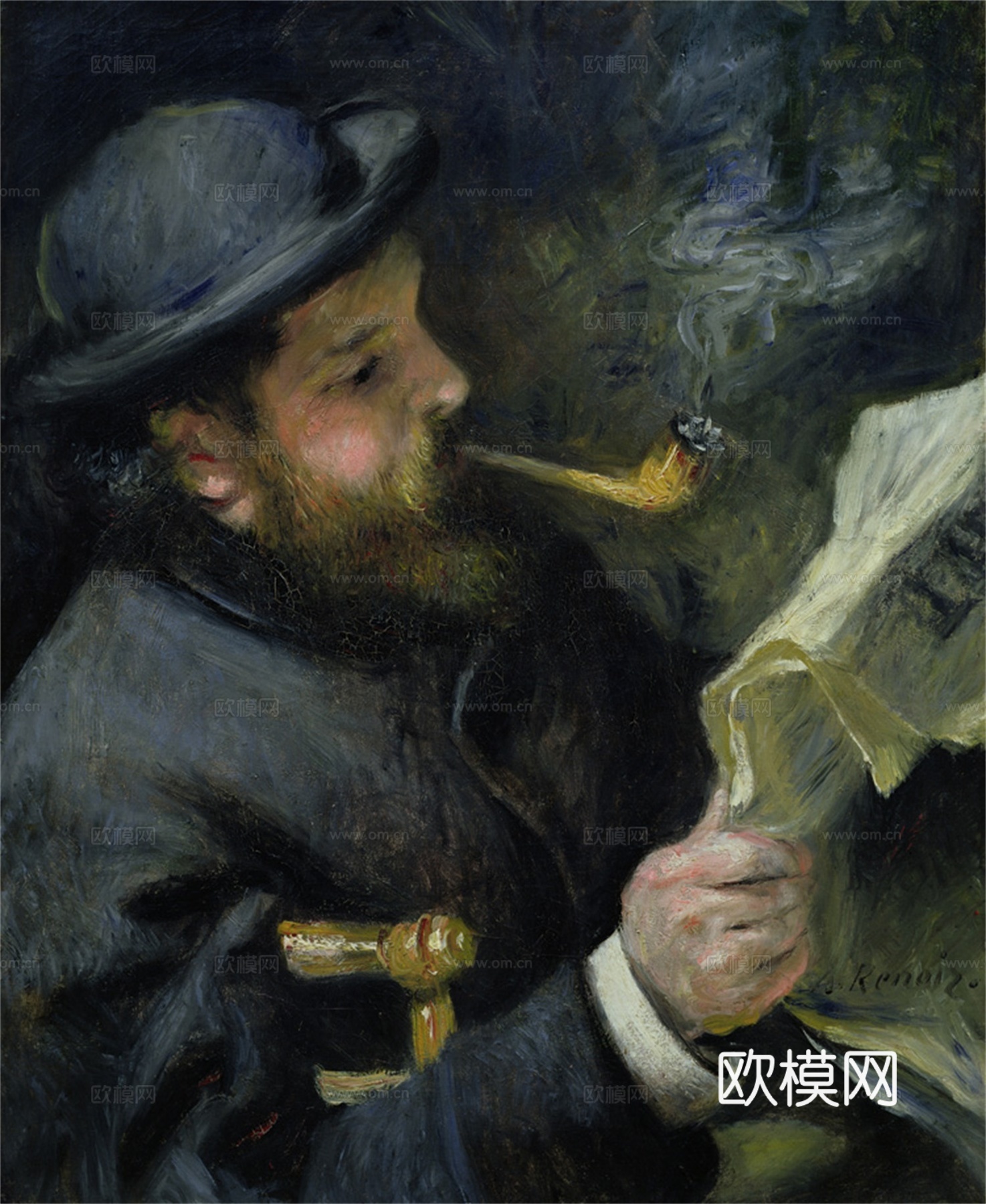 莫奈印象派绘画作品，世界经典名画23-克劳德