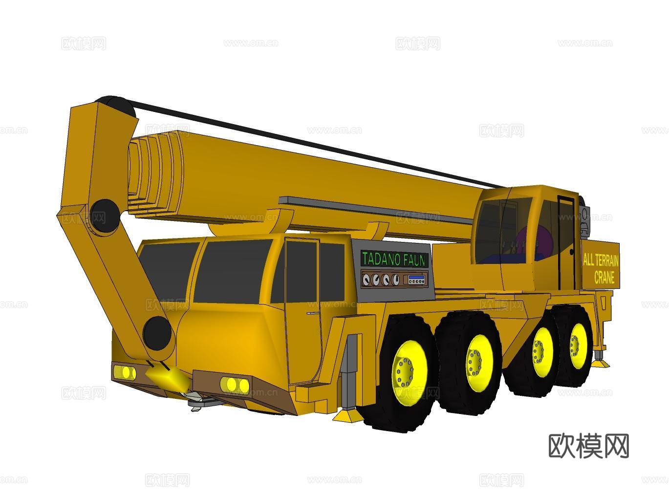 汽车su模型下载（渲染图2）