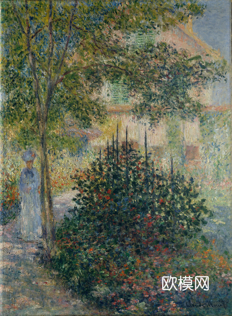 莫奈印象派绘画作品，世界经典名画233Камилла Мон