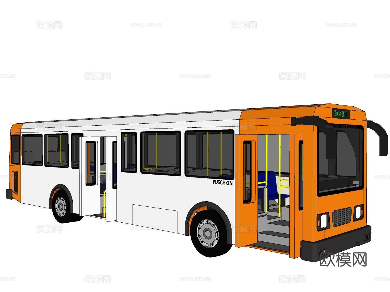 汽车su模型下载（渲染图2）