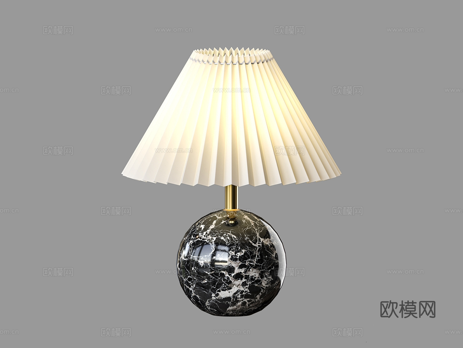 LampsShop 台灯3d模型下载（渲染图1）