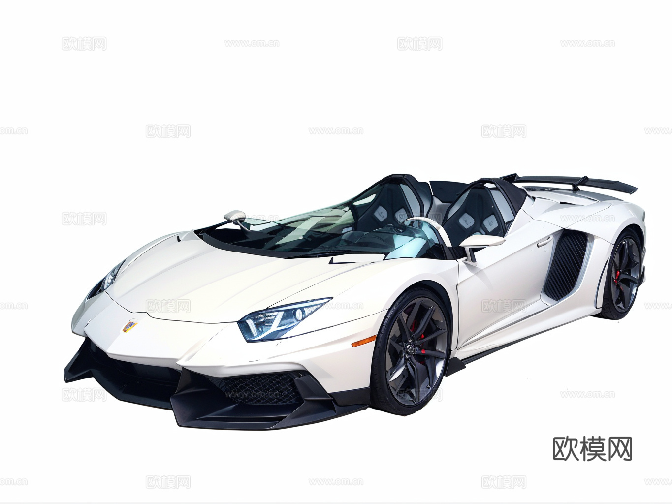 汽车su模型下载（渲染图1）