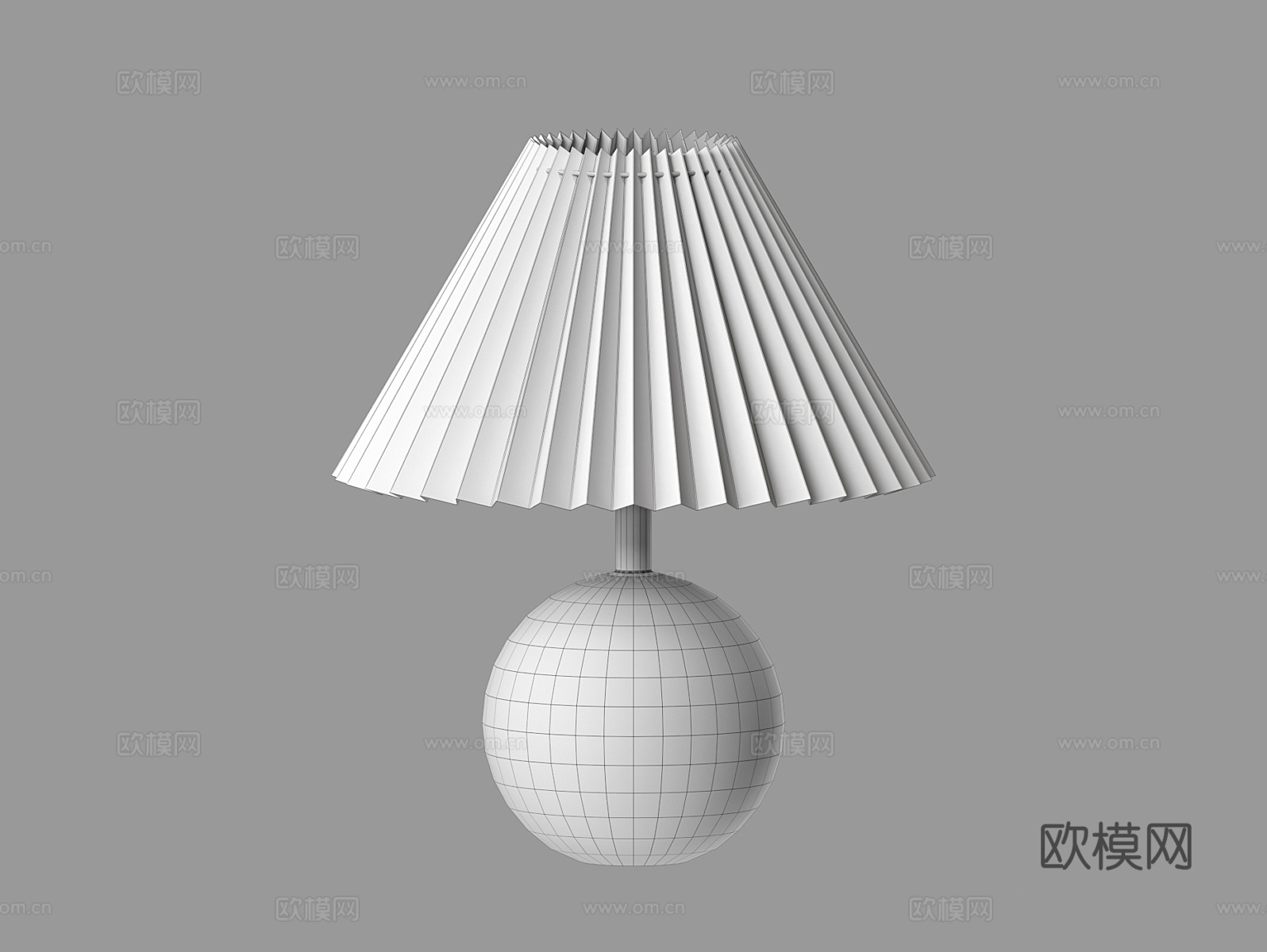 LampsShop 台灯3d模型下载（渲染图3）