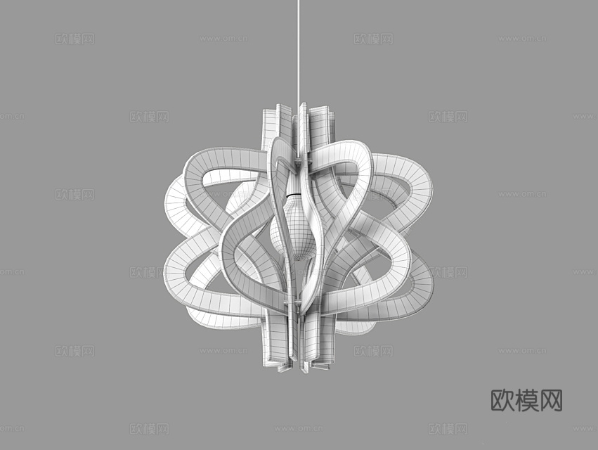 LampsShop 吊灯3d模型下载（渲染图2）