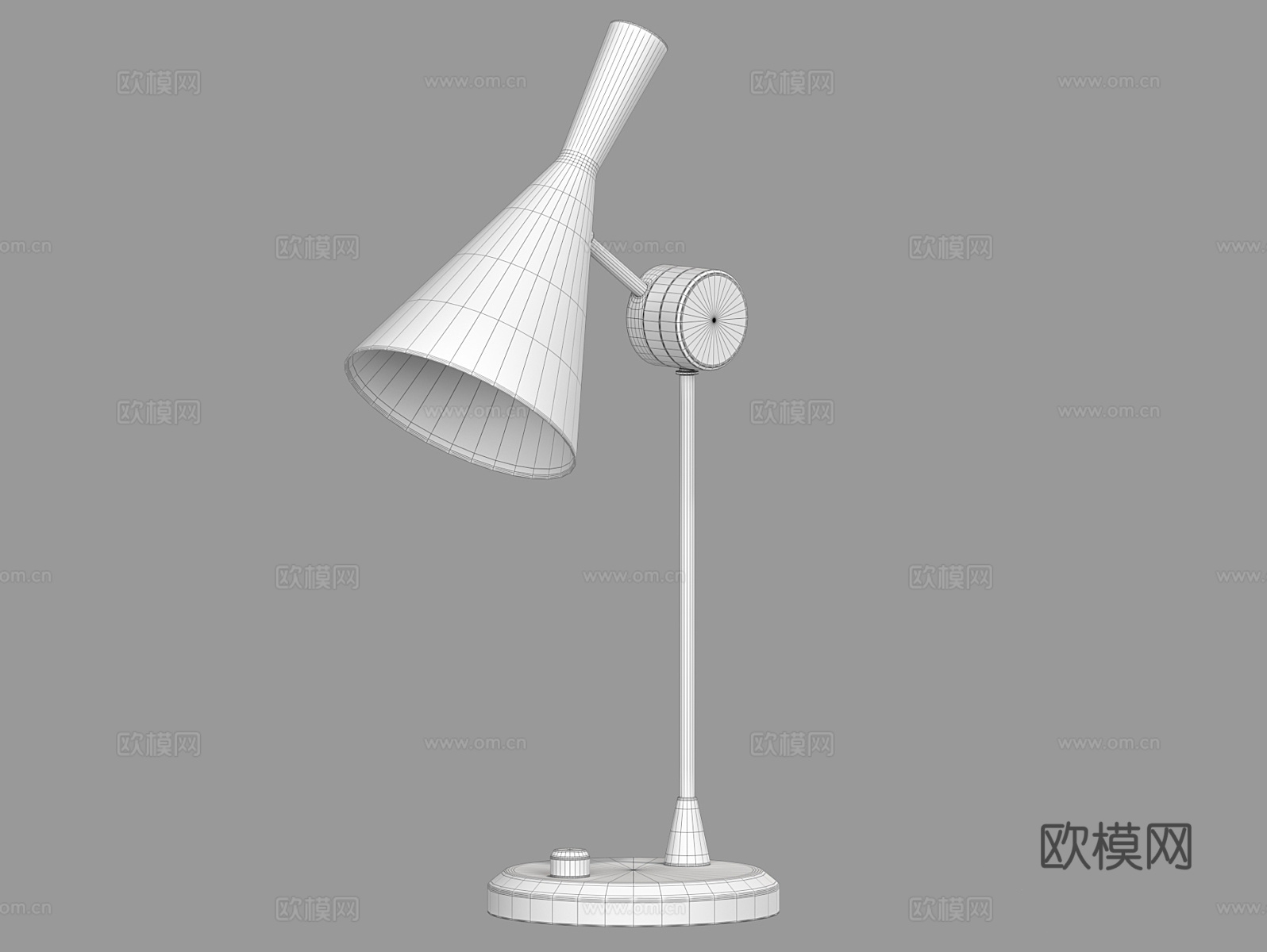 LampsShop 轻奢台灯3d模型下载（渲染图2）