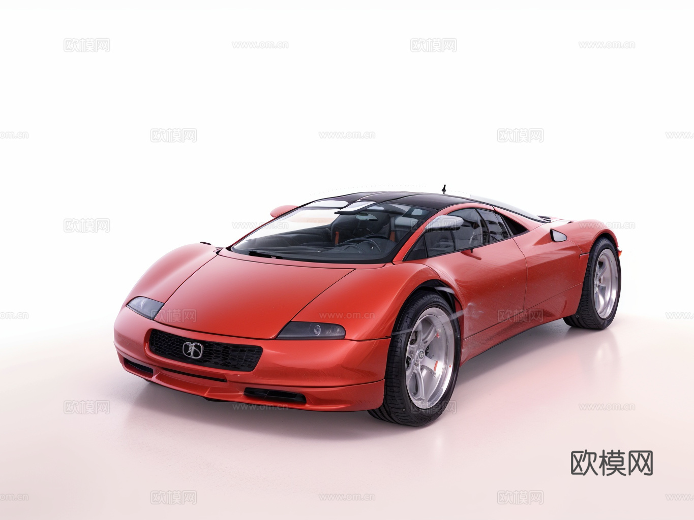 汽车su模型下载（渲染图1）