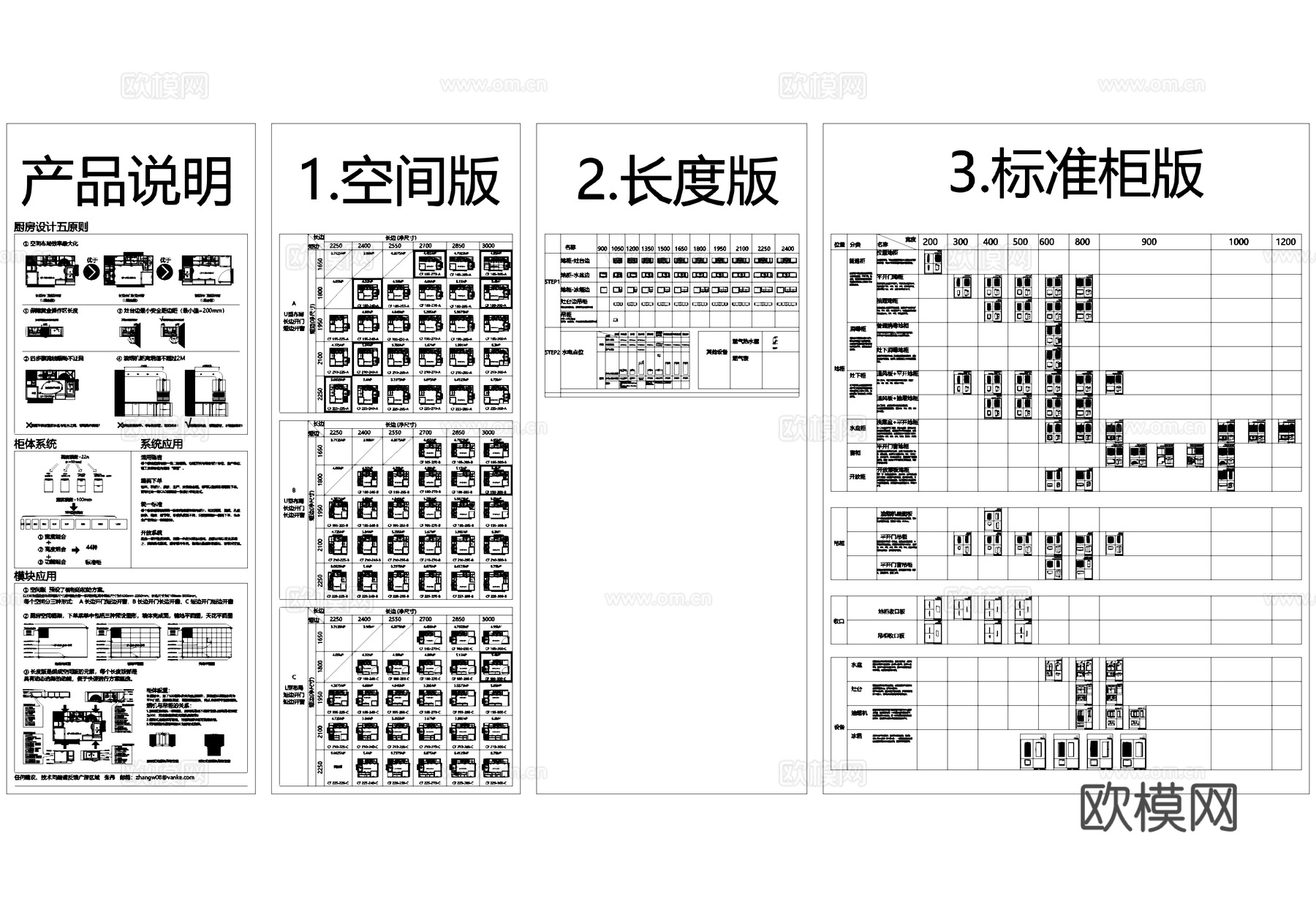 厨柜标准化厨房设施设备CAD图块图库cad施工图