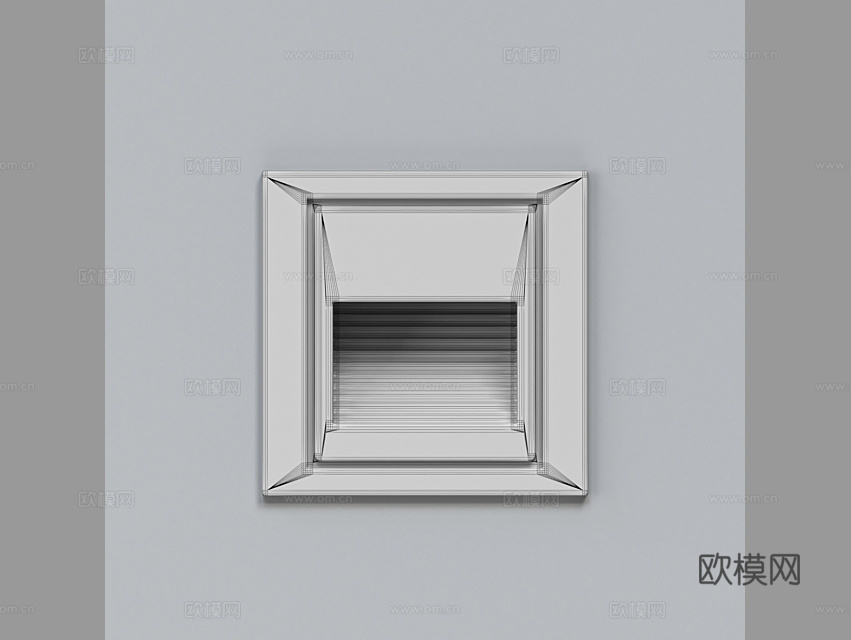 LampsShop 感应灯3d模型下载（渲染图2）