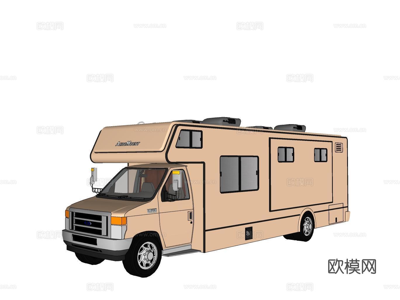 汽车su模型下载（渲染图2）