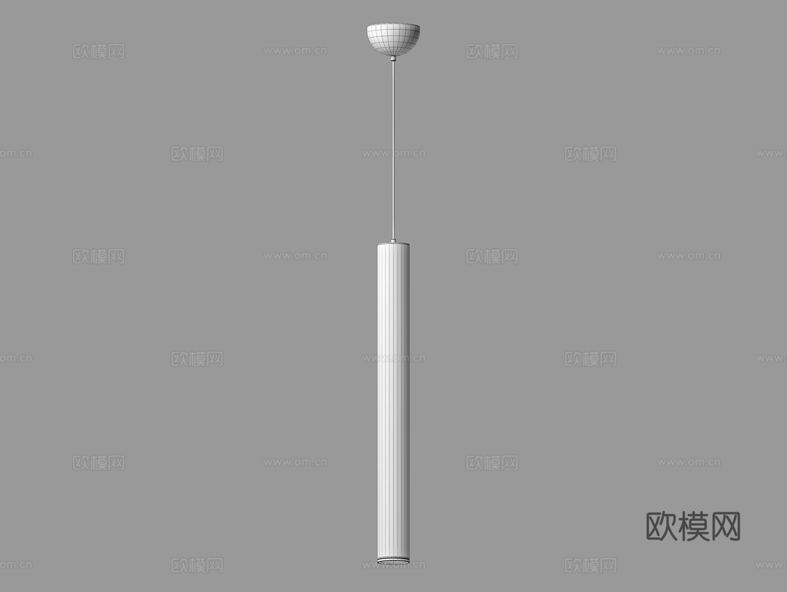 LampsShop 办公吊灯3d模型下载（渲染图3）