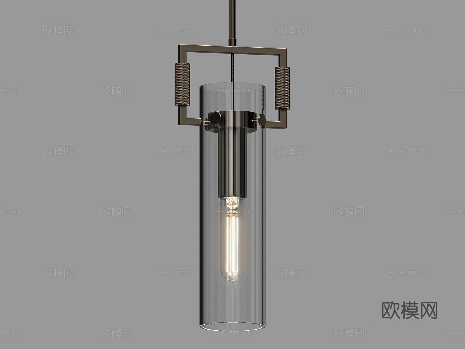 LampsShop 玻璃吊灯3d模型下载（渲染图5）