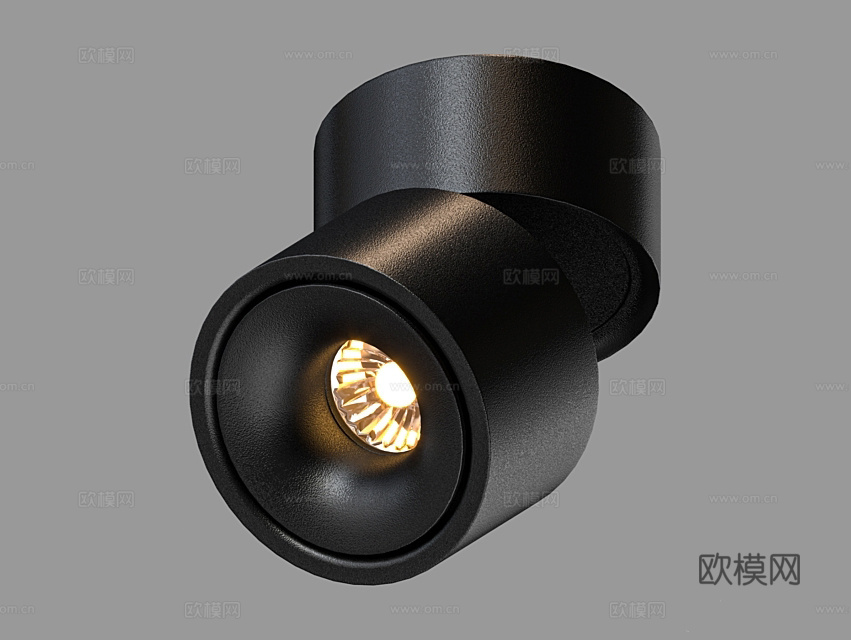 LampsShop 射灯3d模型下载（渲染图2）