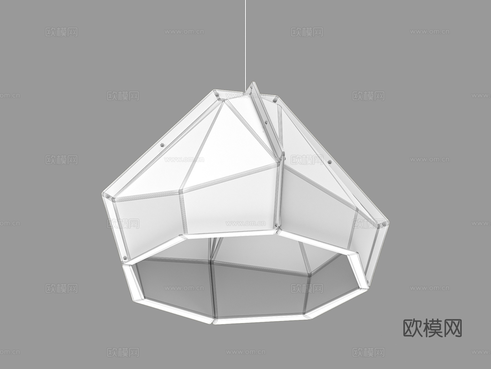 LampsShop 吊灯3d模型下载（渲染图2）