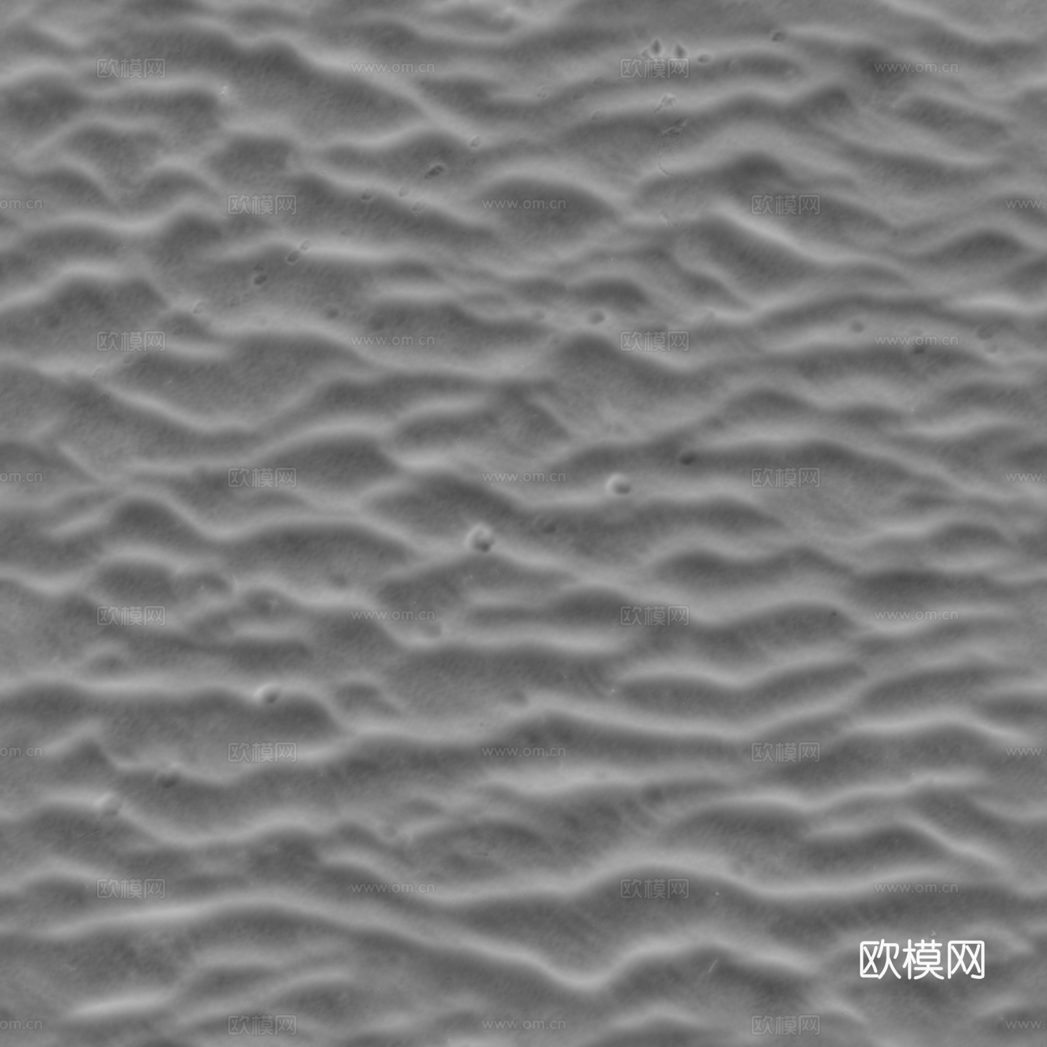 波纹状湿沙纹理