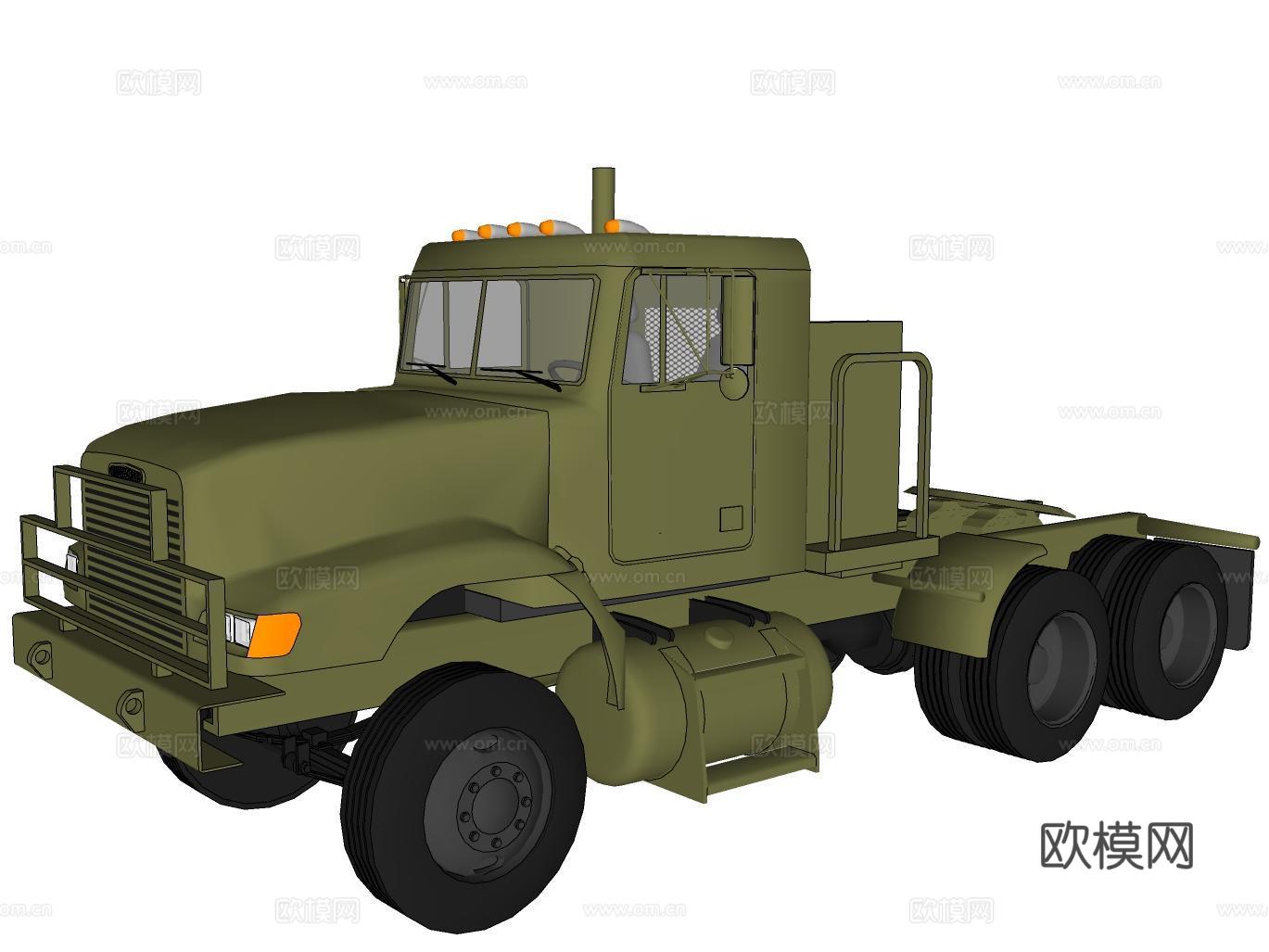 卡车su模型