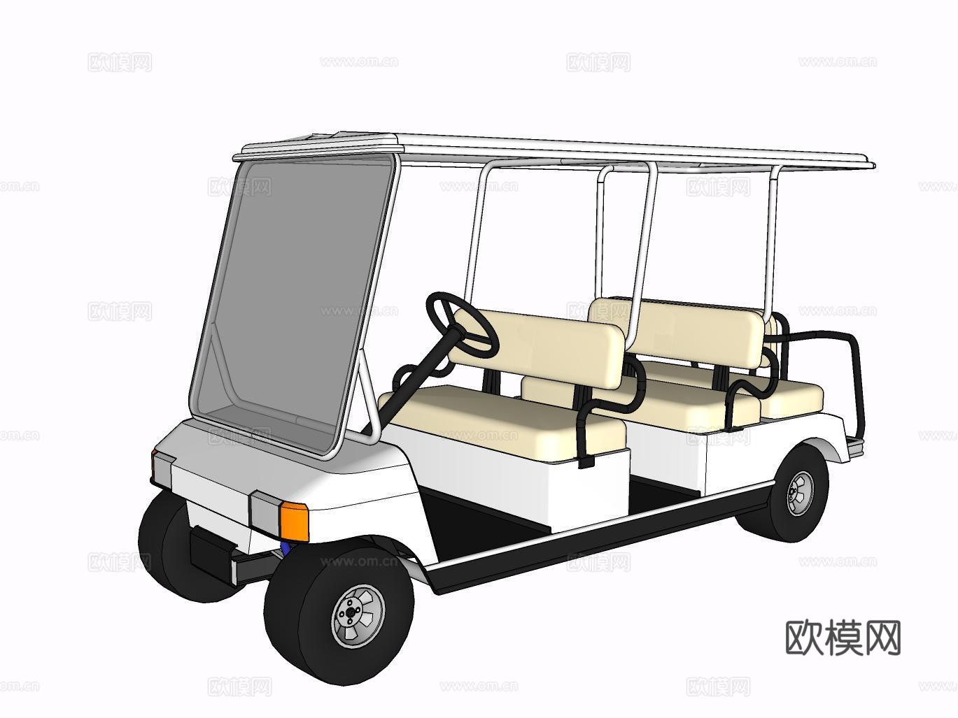 汽车su模型下载（渲染图2）