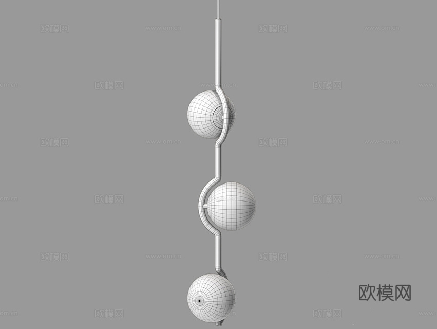 LampsShop 吊灯3d模型下载（渲染图3）