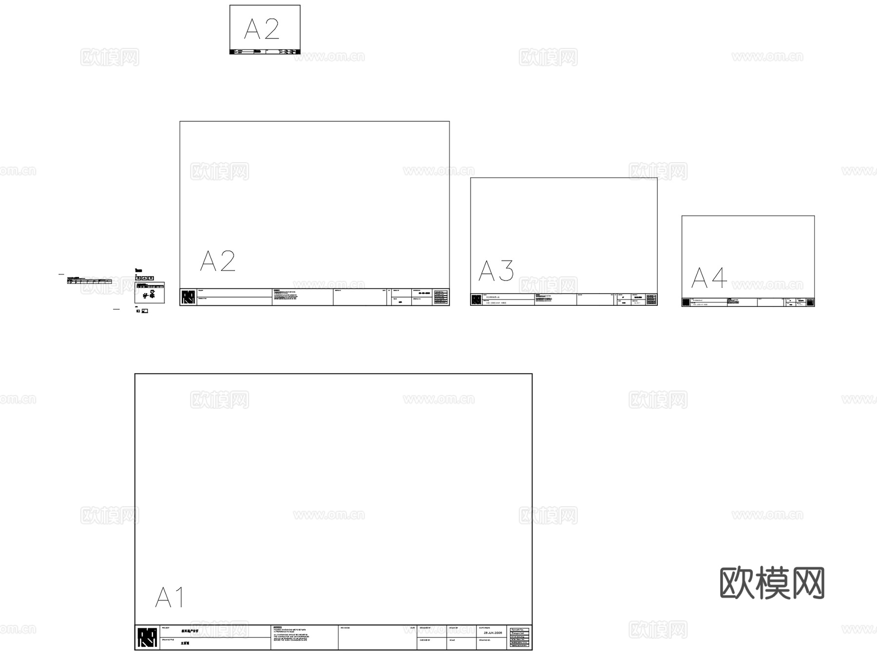 高文安标准制图规范图例图表图框CAD图库图块施工图合集cad施工图
