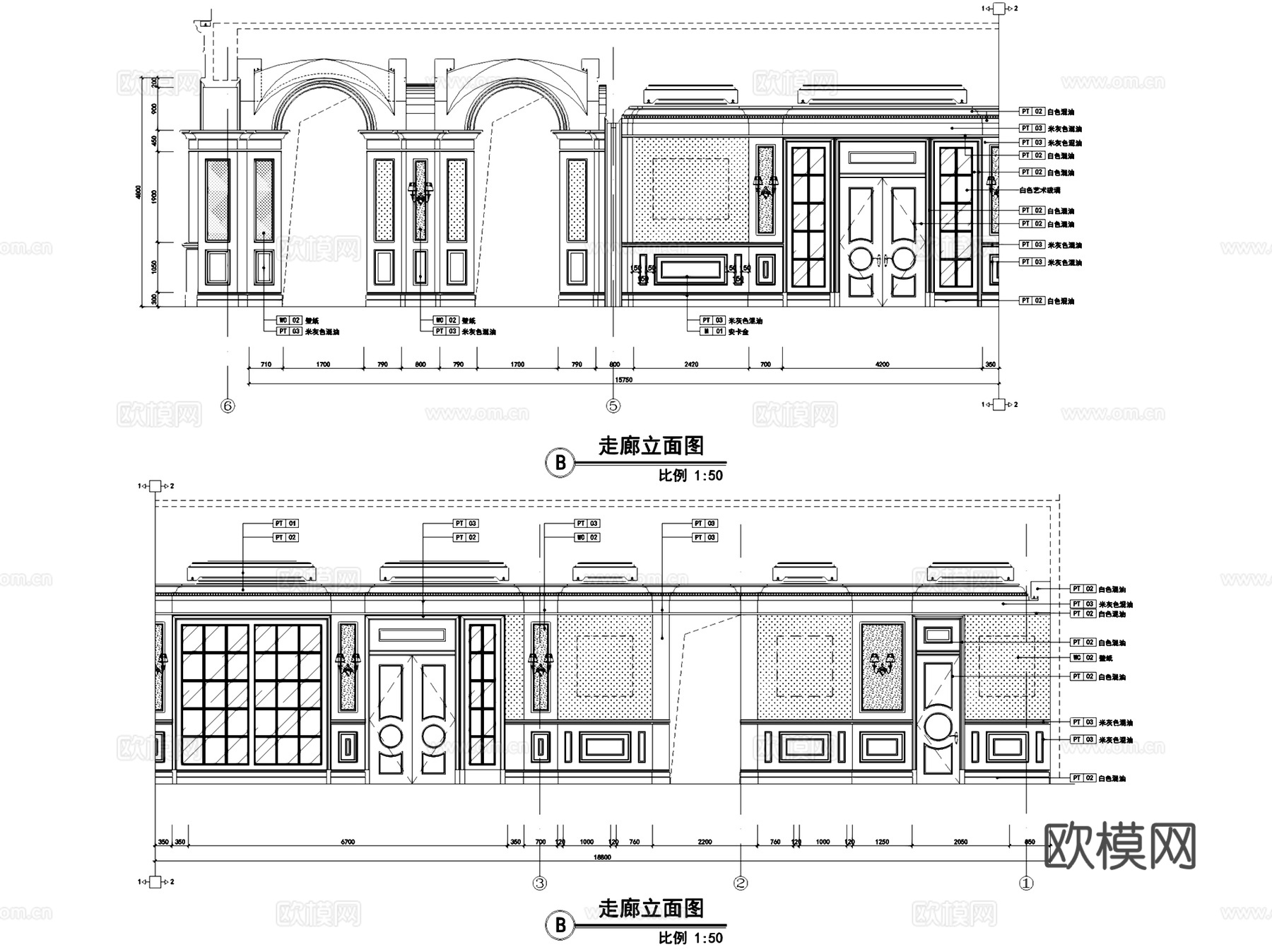 中建汤逊湖壹号售楼处室内工装CAD施工图整套cad施工图