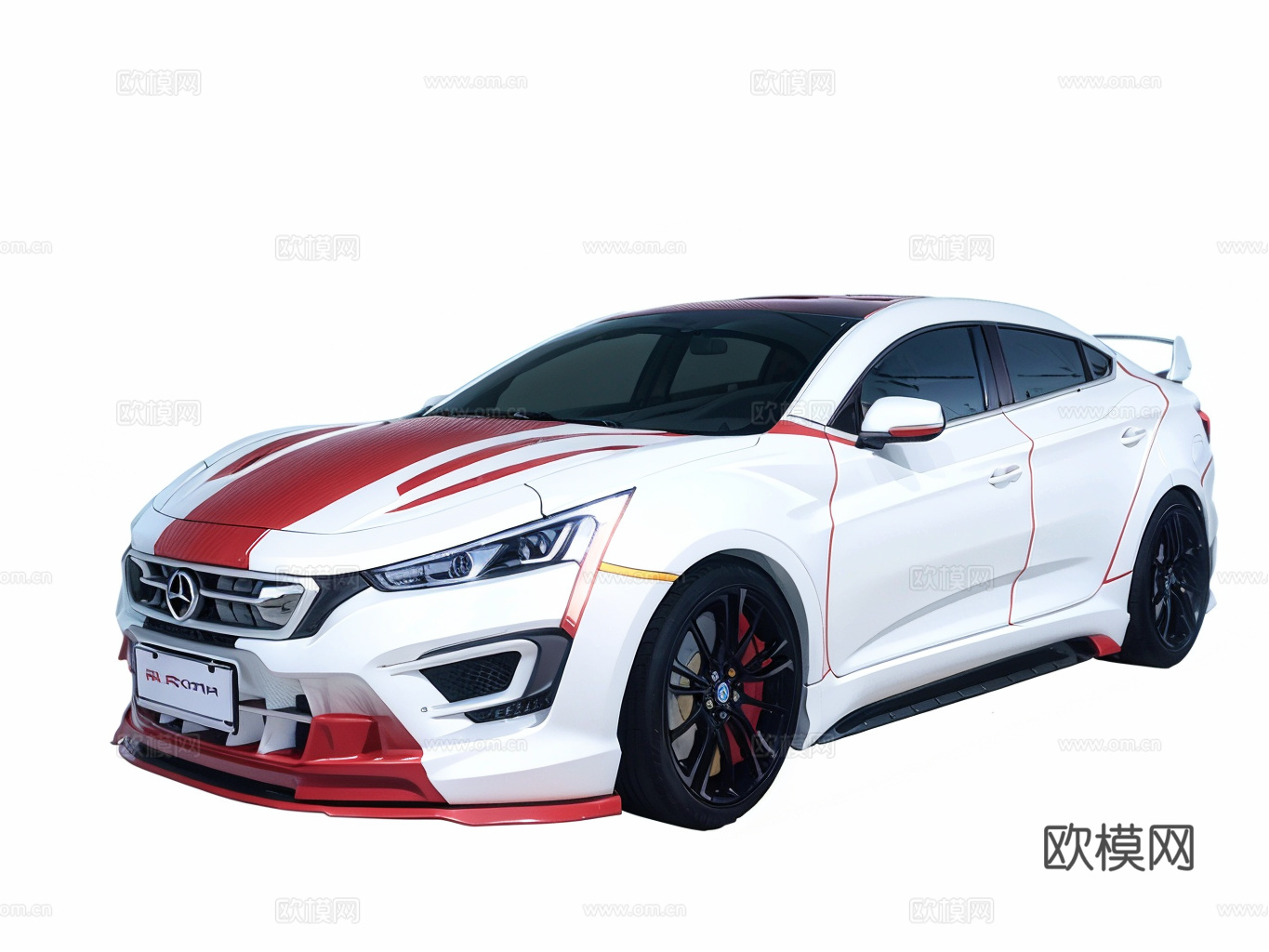 汽车su模型下载（渲染图1）