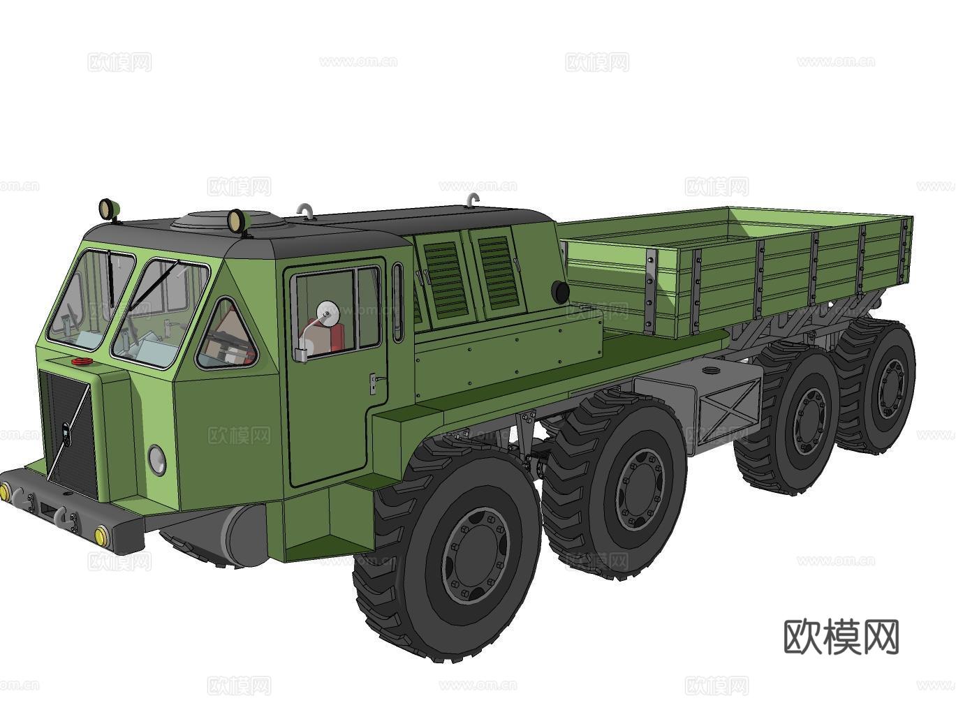 卡车su模型