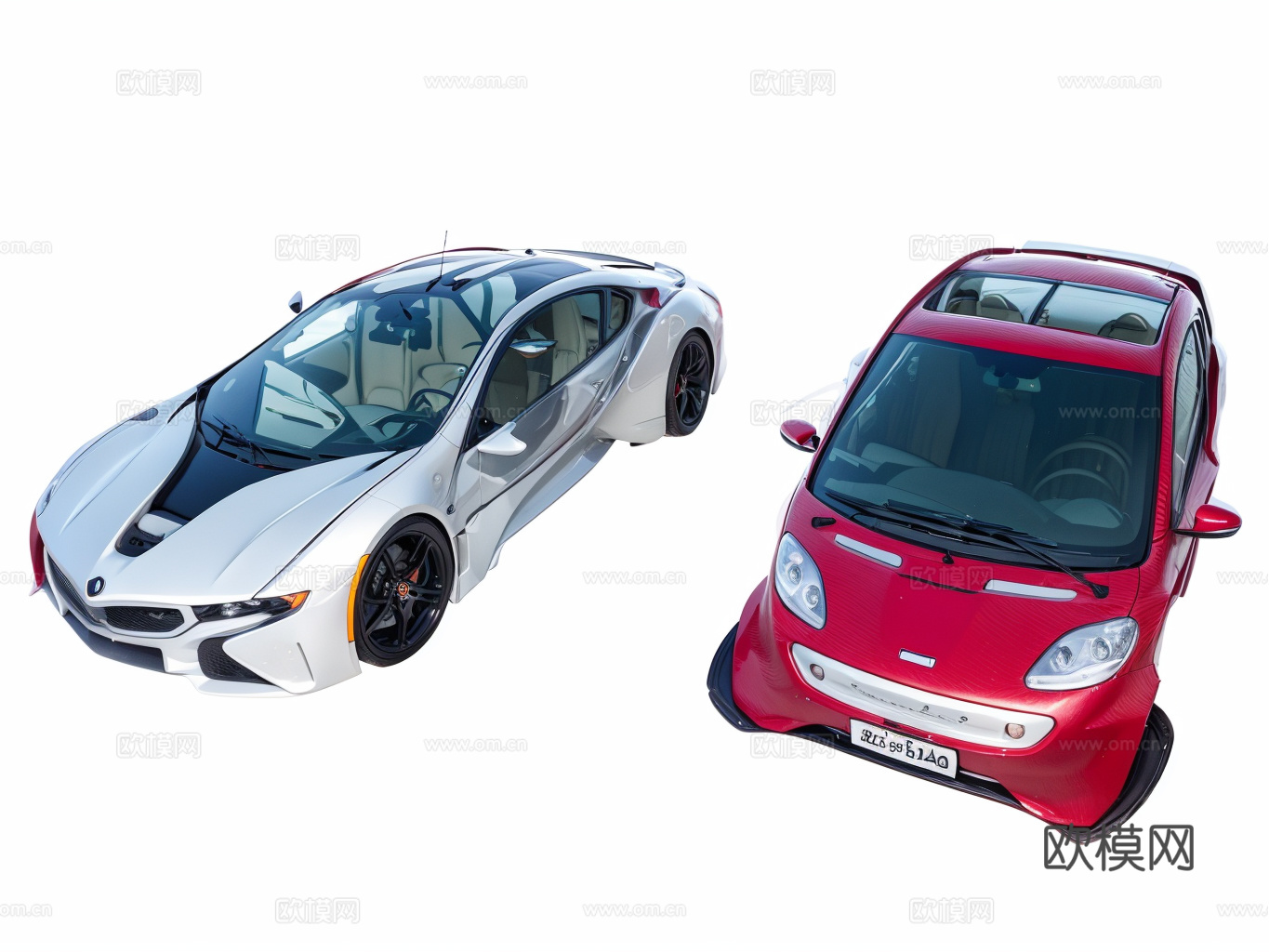 汽车su模型下载（渲染图1）