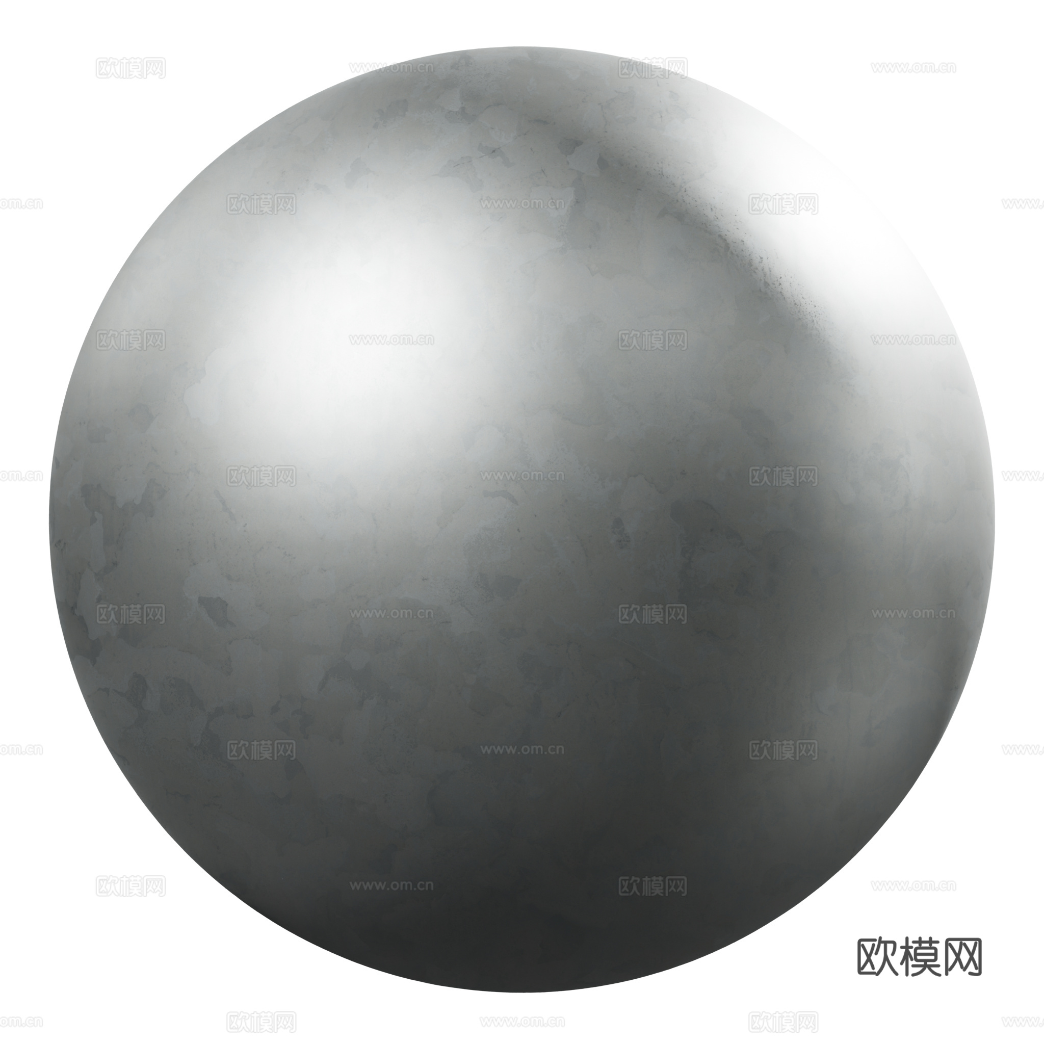 洁净的镀锌金属纹理