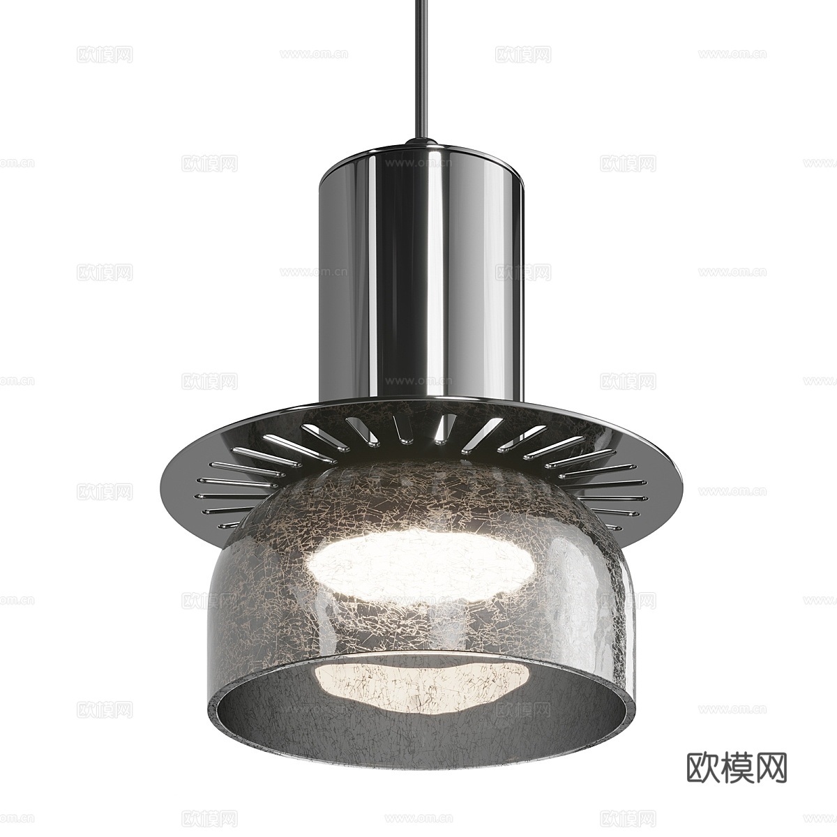 MODELUX 吊灯3d模型下载（渲染图2）