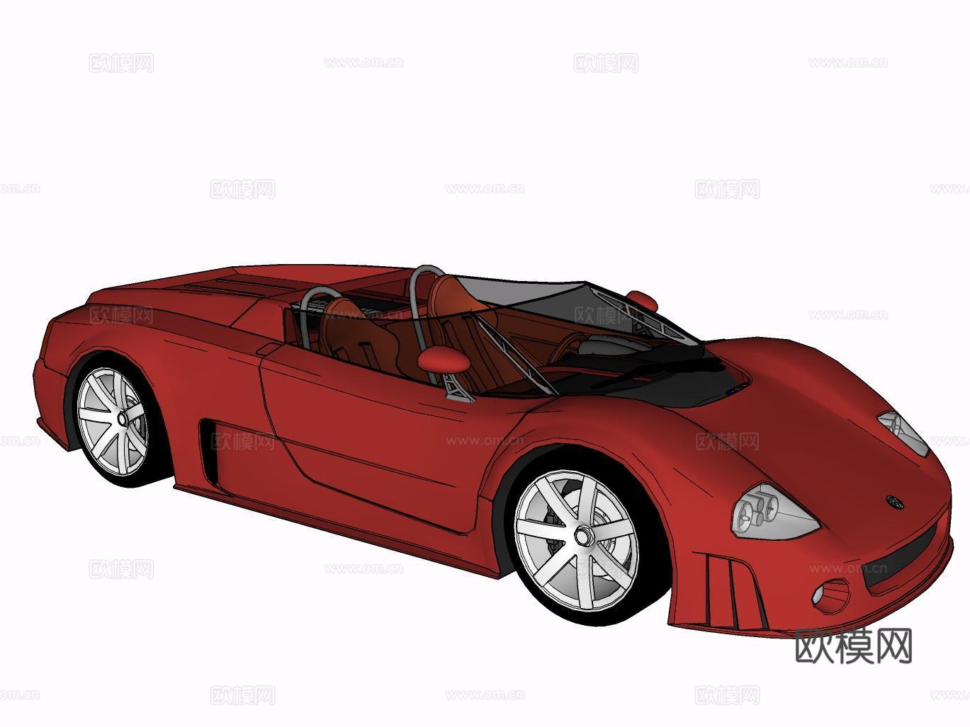 汽车su模型