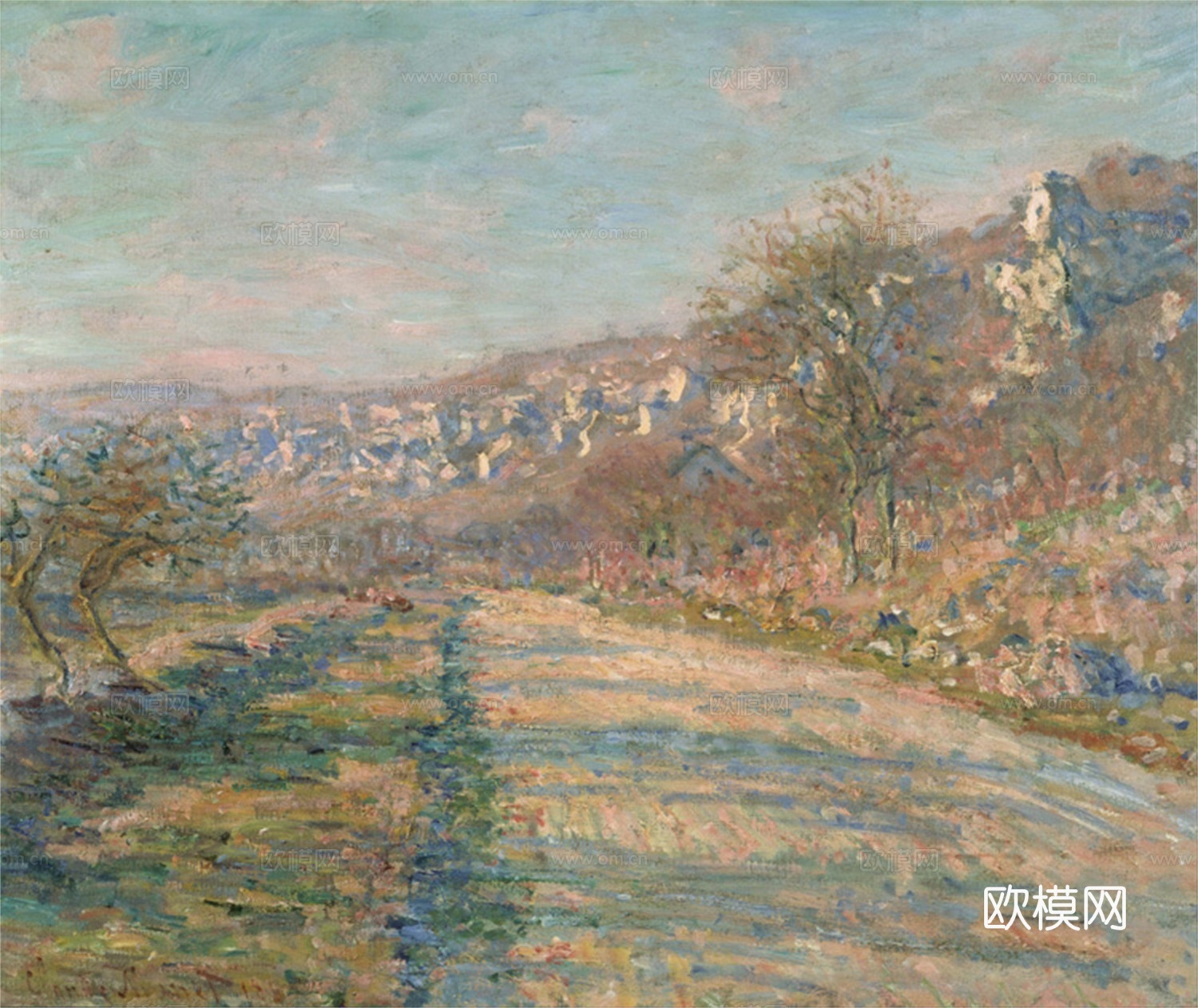 莫奈印象派绘画作品，世界经典名画174-克劳德