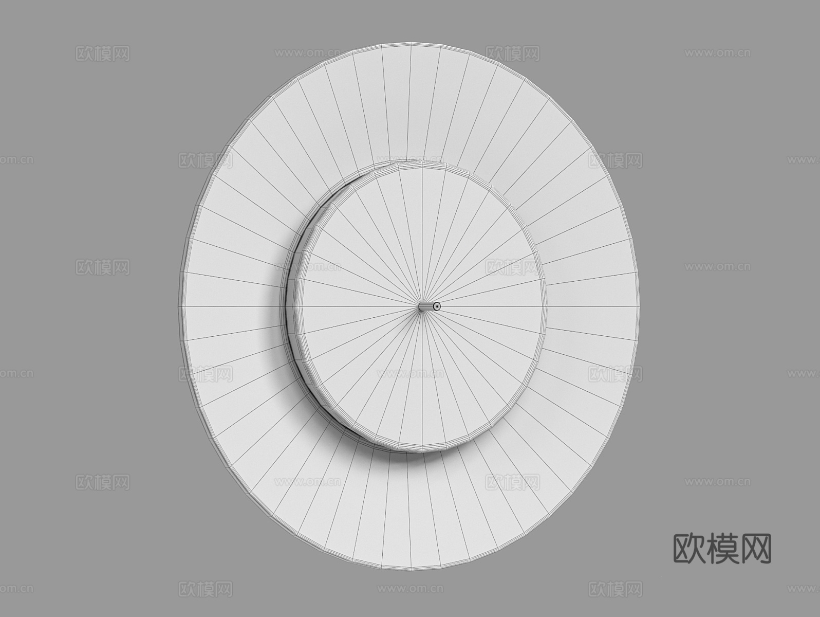 LampsShop 圆形壁灯3d模型下载（渲染图3）