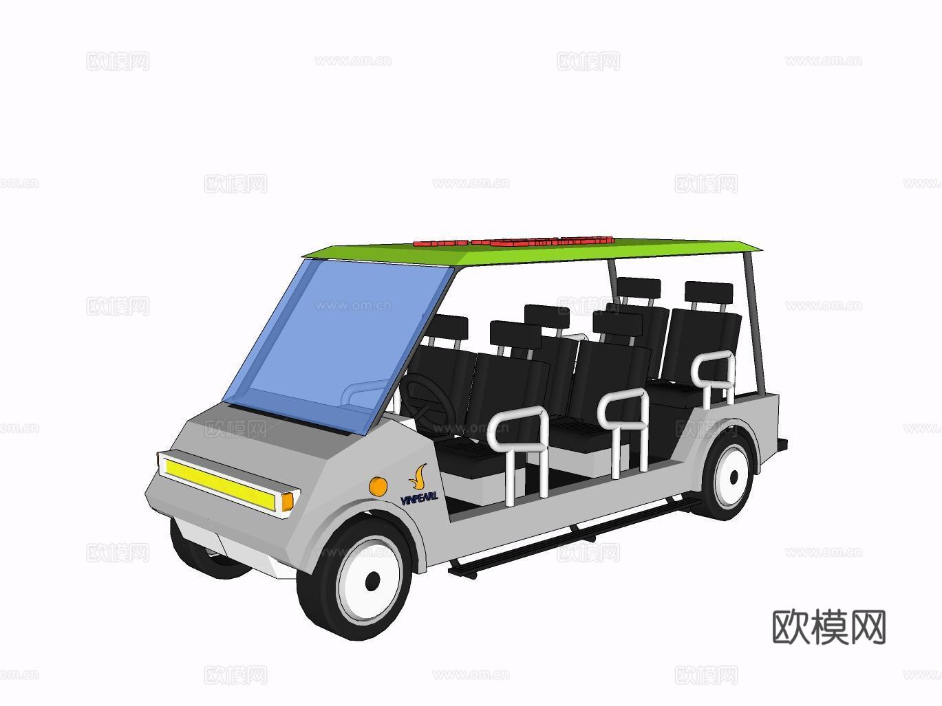 汽车su模型下载（渲染图2）