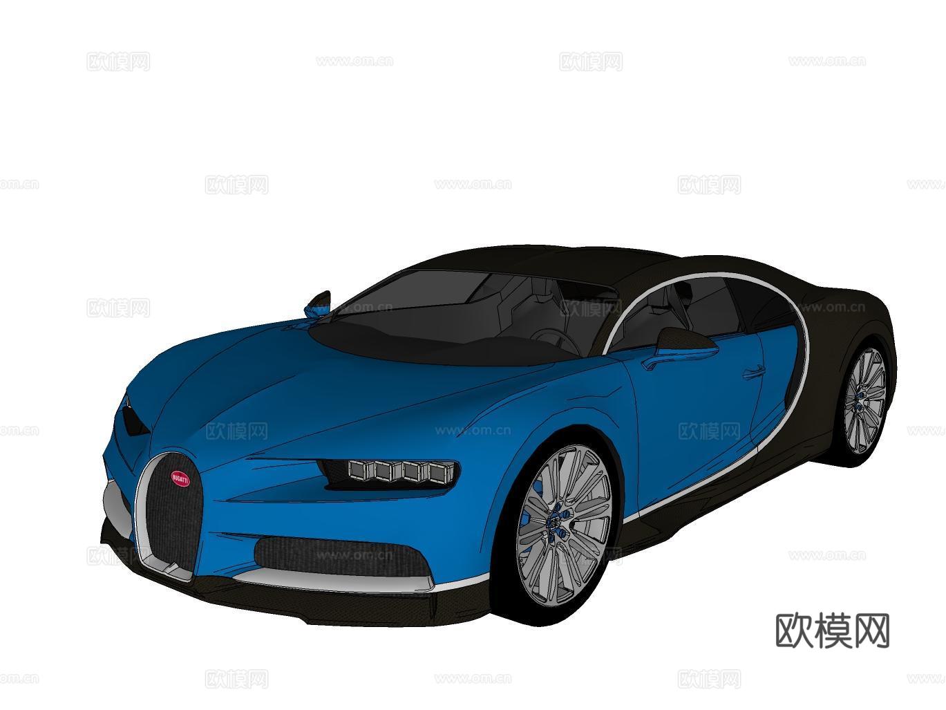 汽车su模型下载（渲染图2）