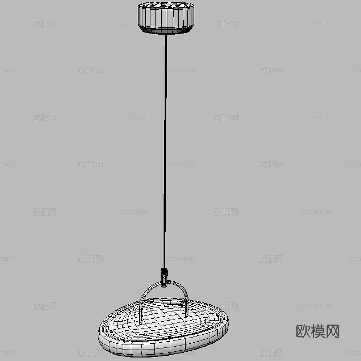 MODELUX 小吊灯3d模型下载（渲染图2）