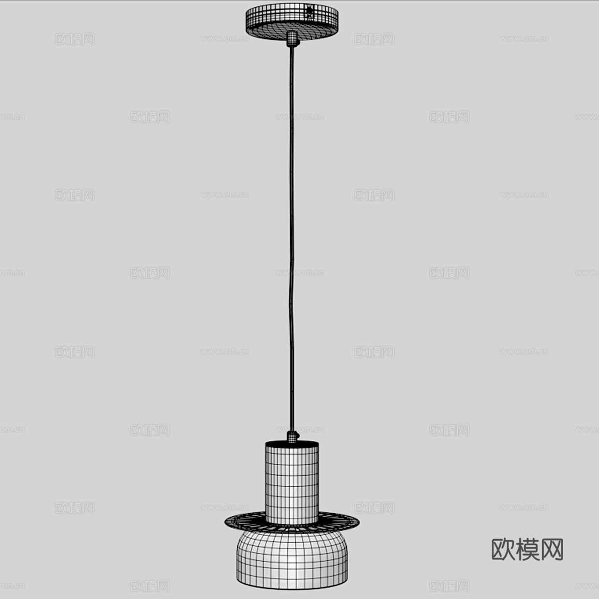 MODELUX 吊灯3d模型下载（渲染图4）