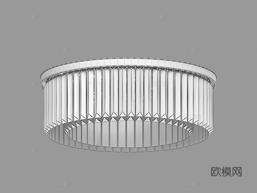 LampsShop 吸顶灯3d模型下载（渲染图2）