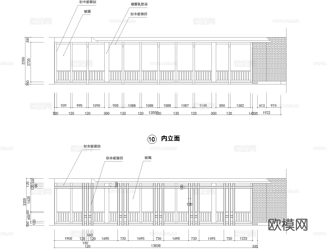 茶楼 茶馆  最新全套施工图合集cad施工图