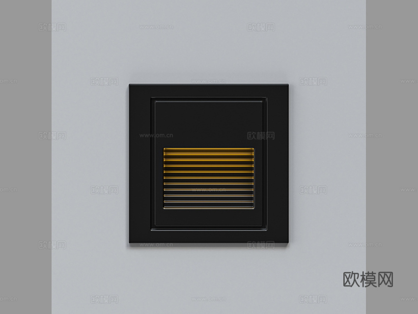 LampsShop 感应灯3d模型下载（渲染图1）