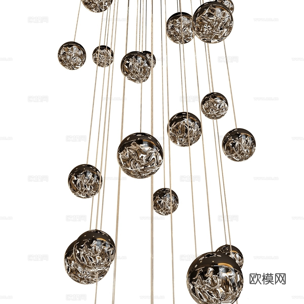 MODELUX 装饰灯 吸顶灯3d模型下载（渲染图2）