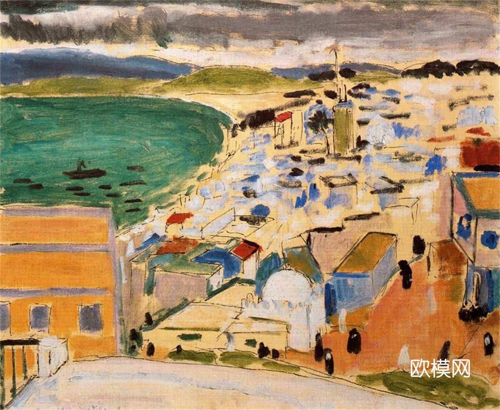 马蒂斯野兽派绘画作品，现代世界经典名画，抽象画340 马蒂斯下载