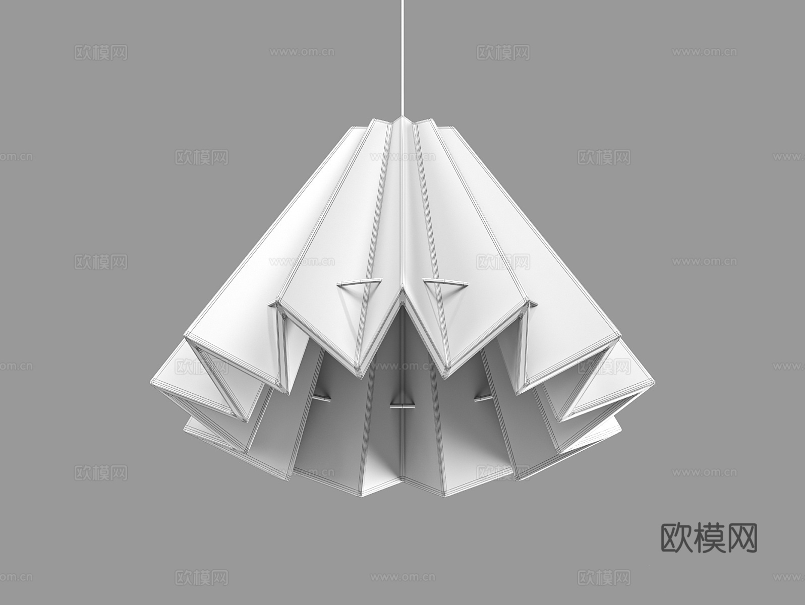 LampsShop 吊灯3d模型下载（渲染图2）